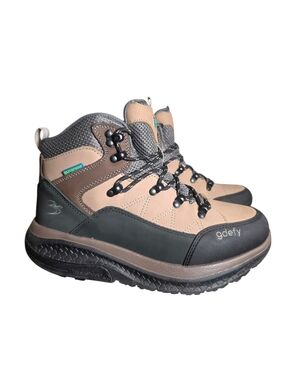GDefy Sierra Hiking Boots Womens 8.5 Trail Outdoor Waterproof Brown Leather
